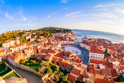 Slovenian coast, Piran and Portoroz