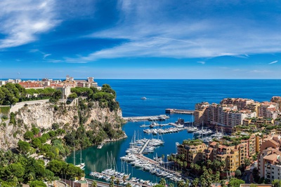Monaco, Montecarlo and Nice viewpoint