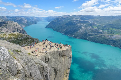 Hike to Pulpit Rock (Preikestolen)