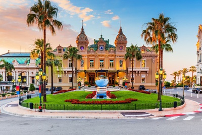 Panoramic of Nice, Monaco Montecarlo