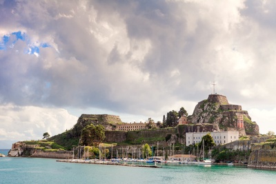 Achilleion Palace and Paleokastritsa