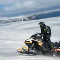 Glacier snowmobiling