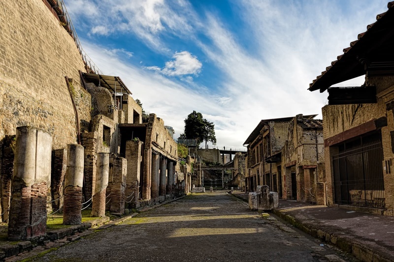 Visit Hercolaneum ruins and panoramic of Naples