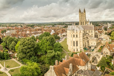 Leeds Castle and Canterbury Cathedral